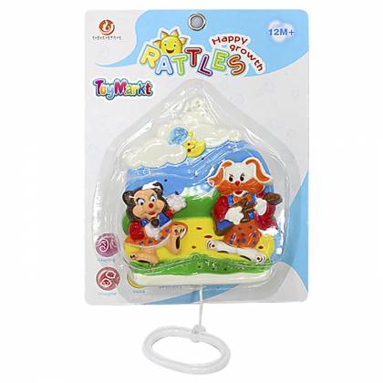 ΒΡΕΦΙΚΟ MUSIC MOBILE ΜΕ ΚΟΡΔΟΝΙ 18x24cm  στην Κατηγορία Βρεφικά Παιχνίδια 