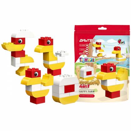 Σετ 10 τεμ Τουβλάκια Happy Farm 16x21cm  στην Κατηγορία Τουβλάκια 
