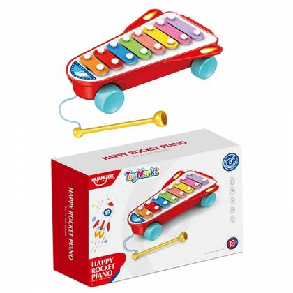 Happy Rocket Piano Ξυλόφωνο 26x18x7cm  στην Κατηγορία Μουσικά Όργανα 