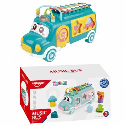 HAPPY BUS ΞΥΛΟΦΩΝΟ 26x13x10cm  στην Κατηγορία Μουσικά Όργανα 