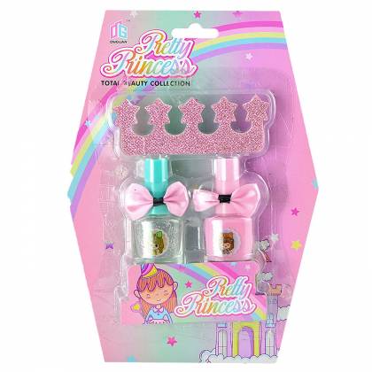 ΚΑΡΤΕΛΑ ΒΑΨΙΜΟ ΝΥΧΙΩΝ PRETTY PRINCESS 16x23x3cm  στην Κατηγορία Beauty Σετ 