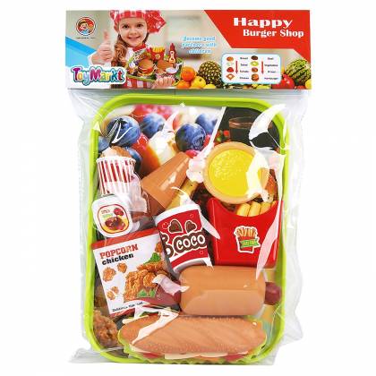 Happy Burger Shop σε Σακουλάκι 24x35cm  στην Κατηγορία Κουζινικά 