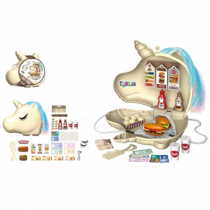 Fast Food Τσαντάκι 38 τεμ Μονόκερως 24x21x7cm  στην Κατηγορία Κουζινικά 