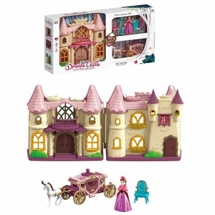 ΚΑΣΤΡΟ & ΑΜΑΞΑ FUNNY DREAM CASTLE 51x28x8cm  στην Κατηγορία Σπιτάκια 