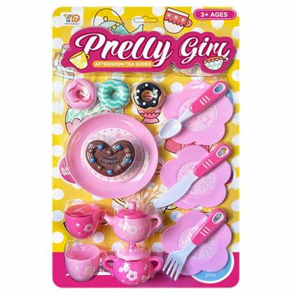 Σετ Τσαγιού Pretty Girl σε Καρτέλα 24x39cm  στην Κατηγορία Κουζινικά 